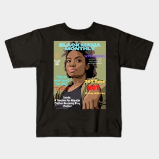 Black Mama Monthly Kids T-Shirt